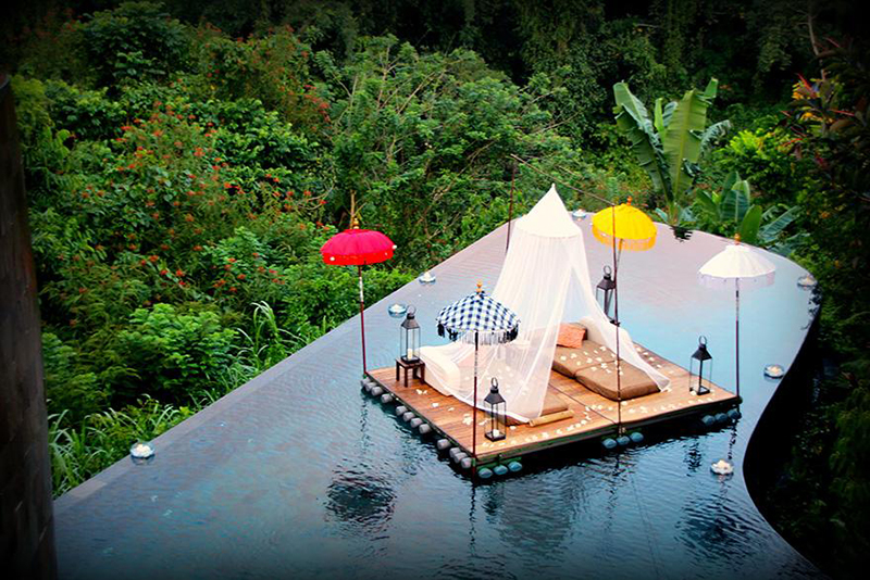هتل باغهای معلق اوبود در بالی