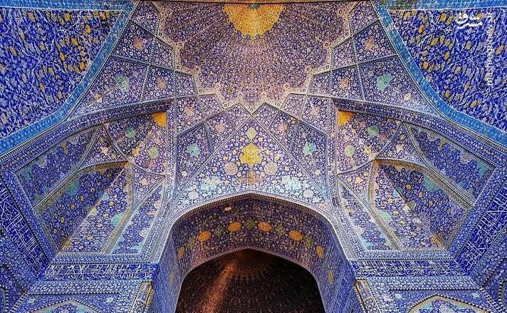 کاشی کاری مسجد شاه اصفهان