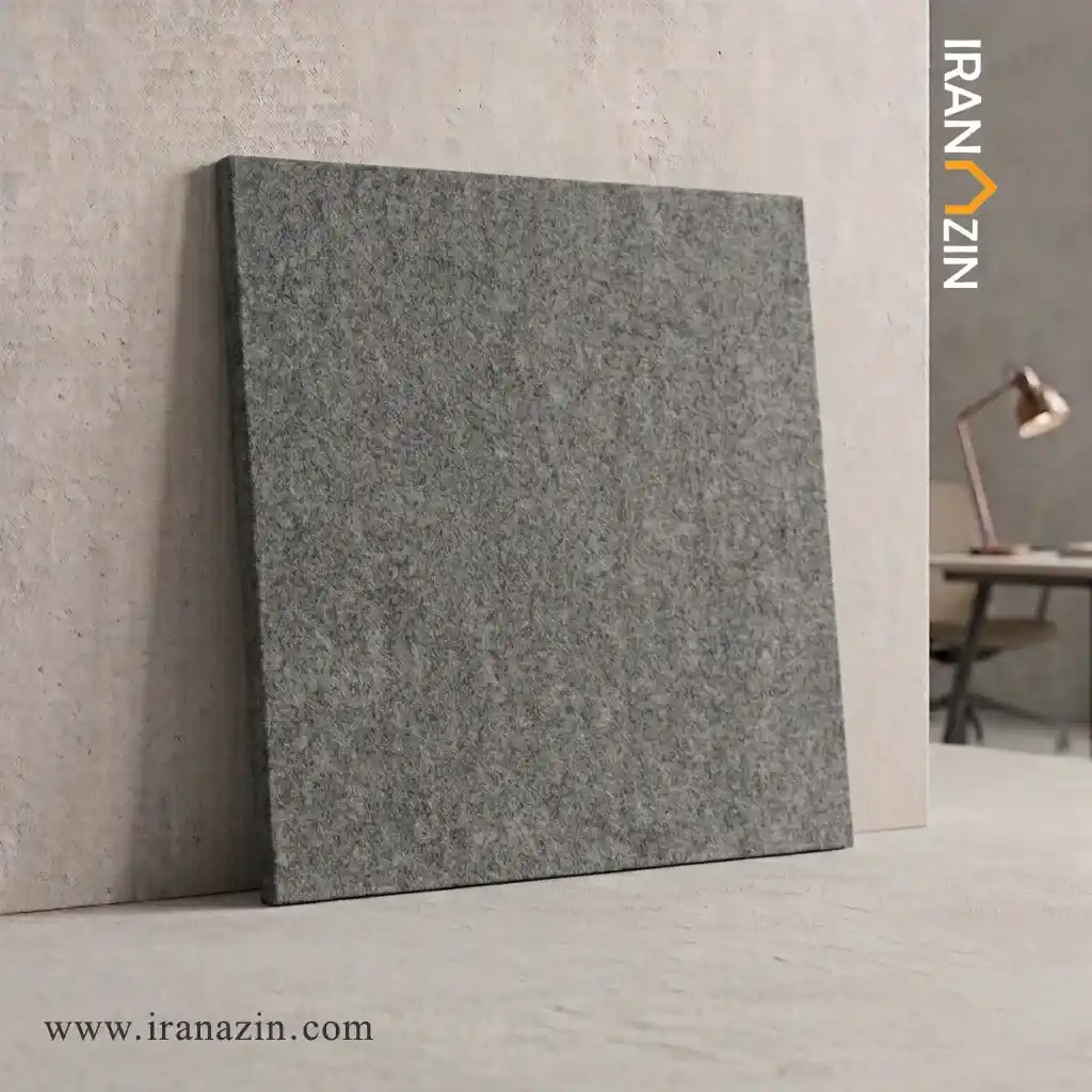 moon-ash-flat-acoustic-wool-panel وول پنل خاکستری فلت