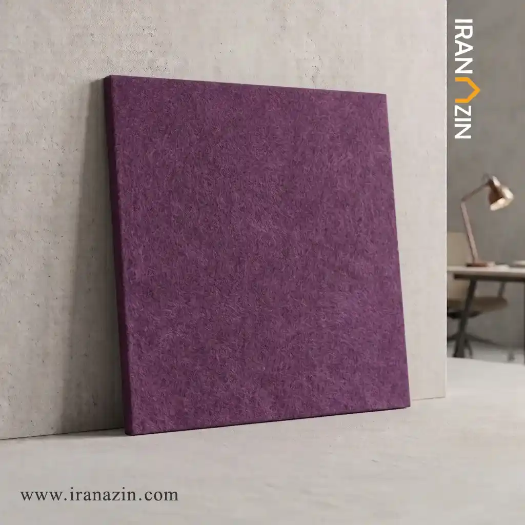 purple-flat-acoustic-wool-panel وول پنل بنفش فلت