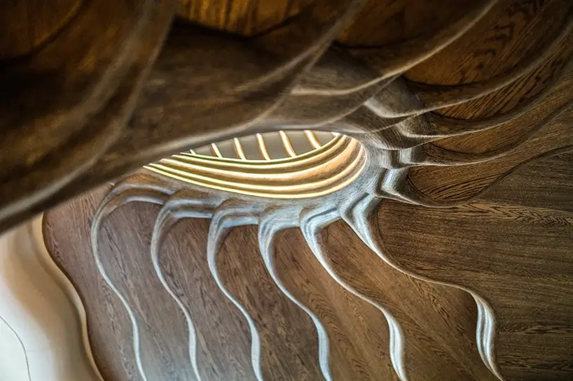 طراحی پله مارپیچ