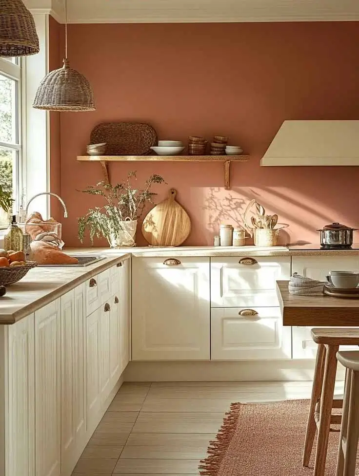 آشپزخانه رنگ موکا موس