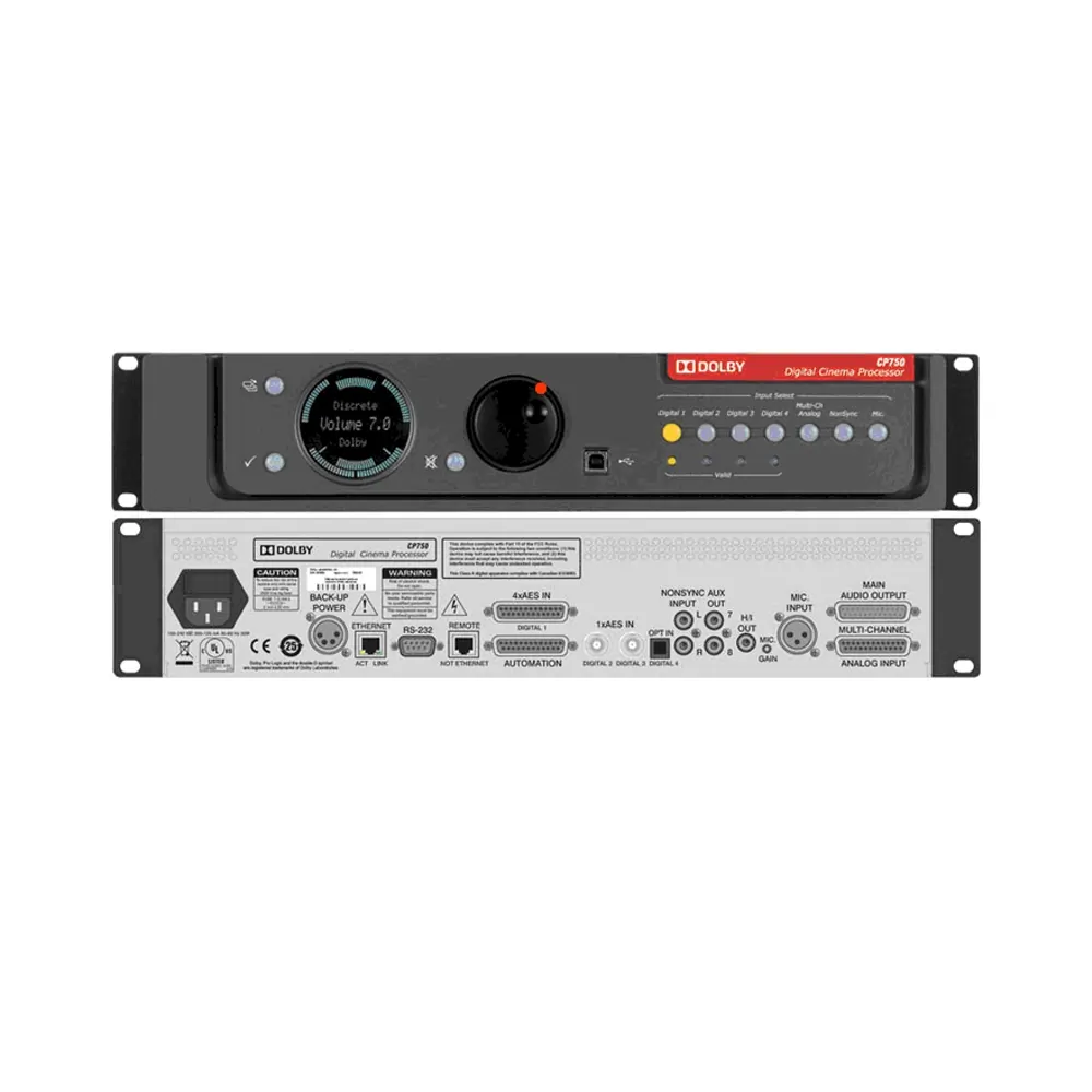 پروسسور دالبی CP750 | پردازش صدای حرفه‌ای با کیفیت سینمایی