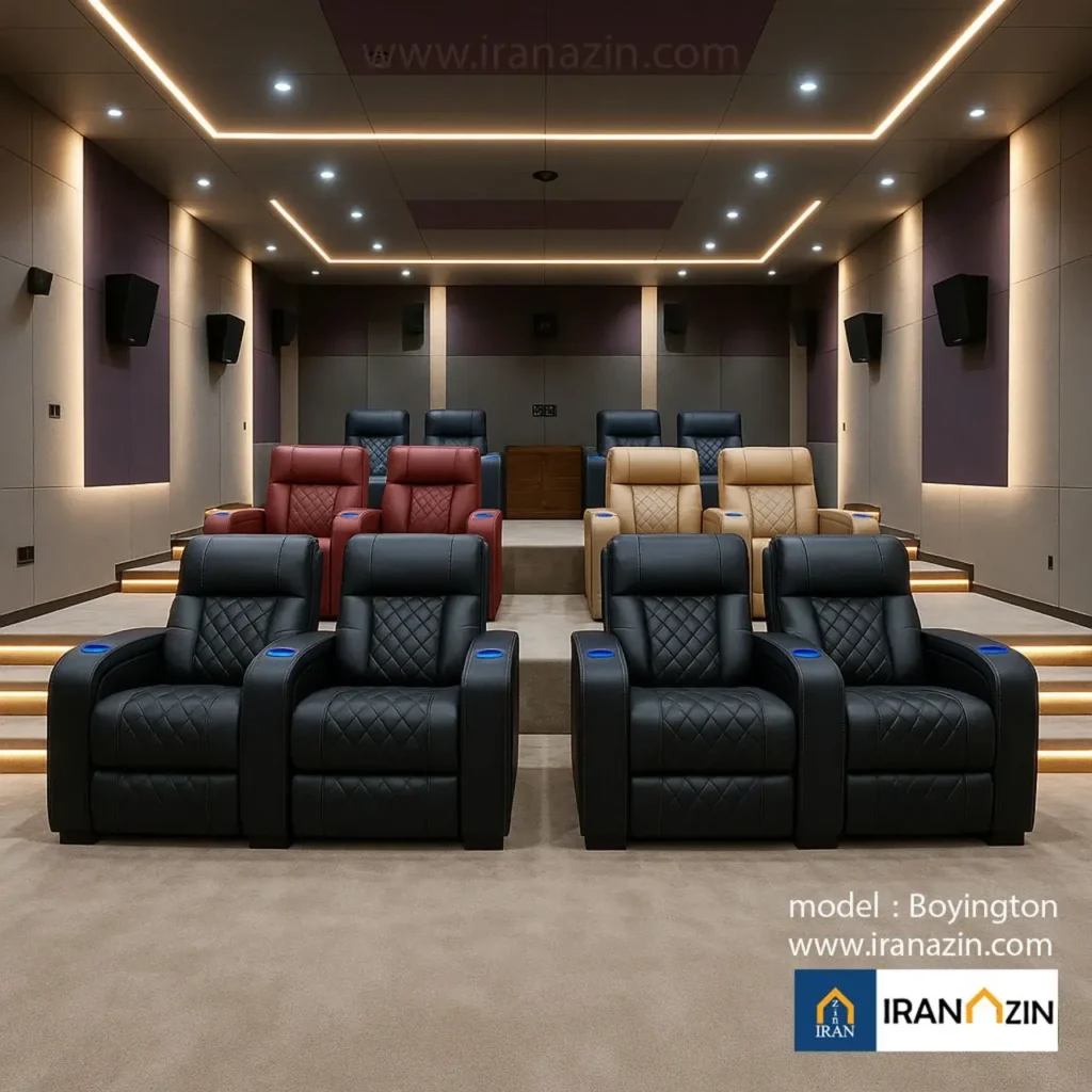 صندلی سینما خانگی لوکس boyington double ایران آذین